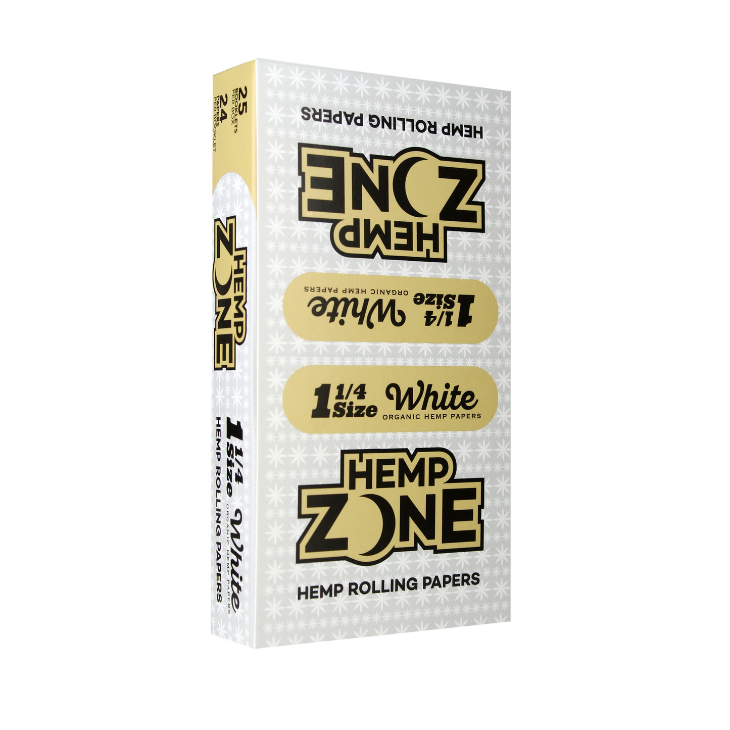 Hemp Zone: 1 1/4 White Organic Hemp Rolling Papers