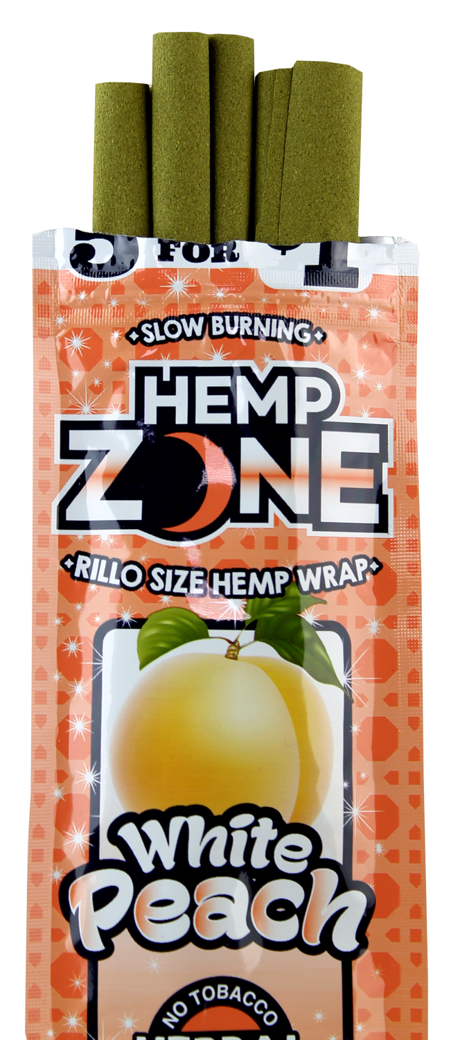 White Peach Hemp Zone