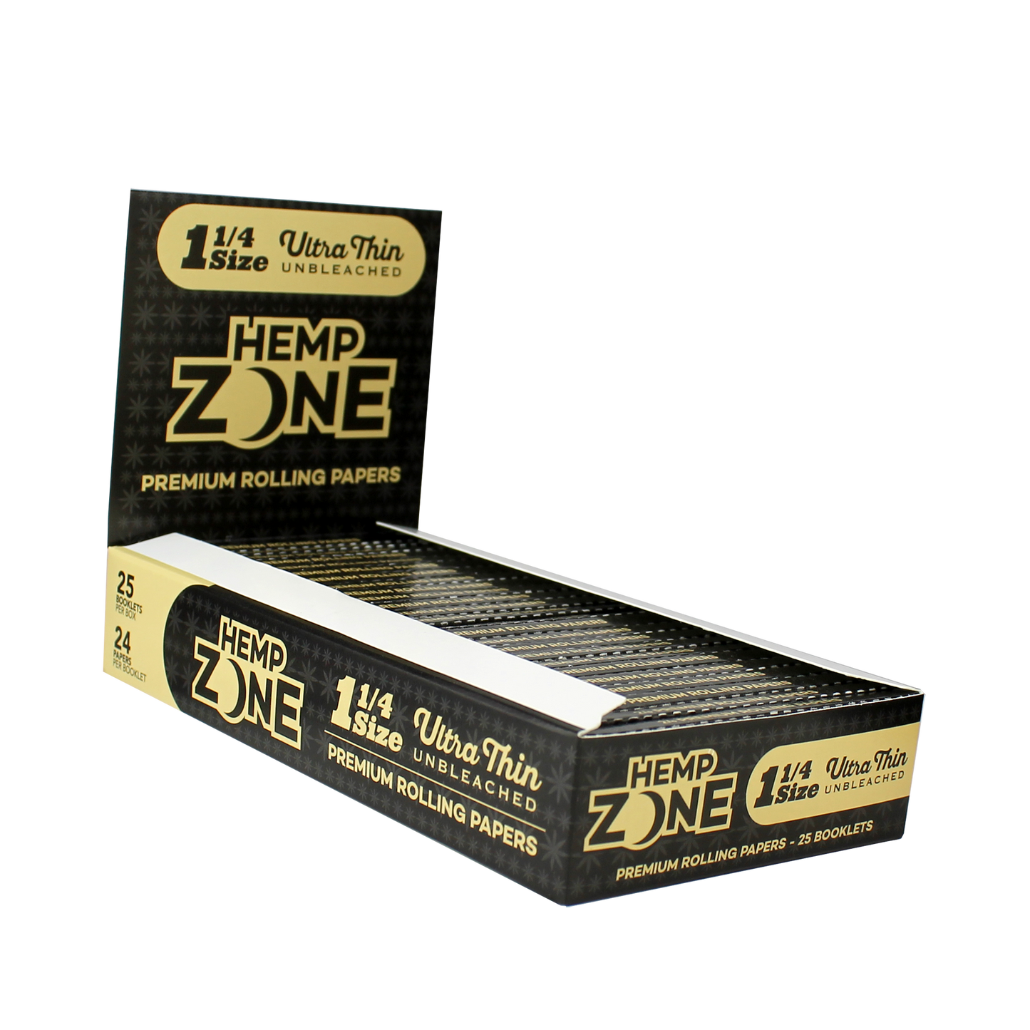 Hemp Zone: 1 1/4 Organic Ultra Thin Rolling Papers Unbleached