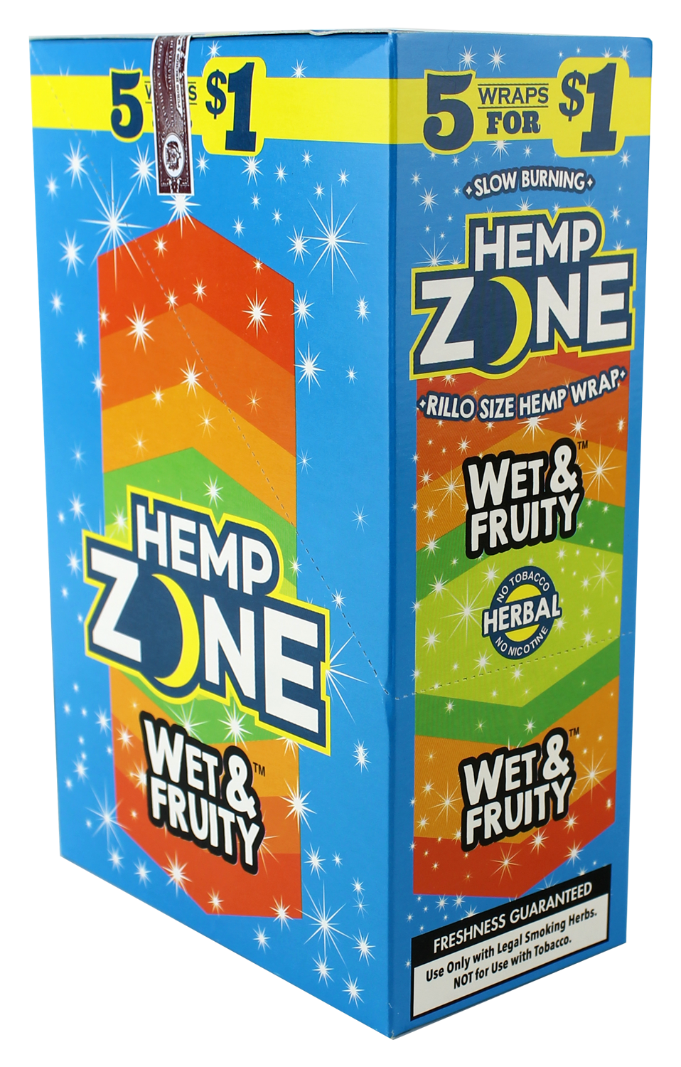 Fruity organic hemp wraps