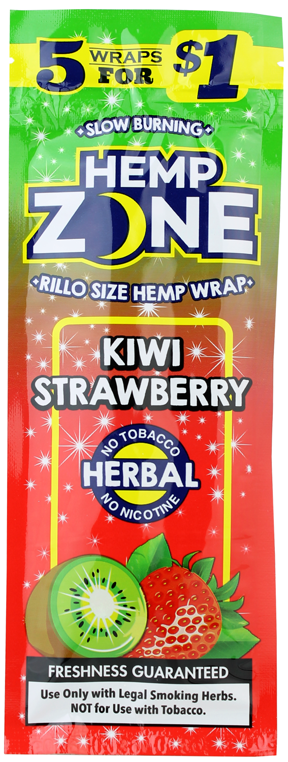 strawberry and kiwi hemp warps